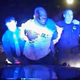 Dash-cam video screenshot showing a bloodied Floyd Dent being held up by officers.
Detroit Free Press